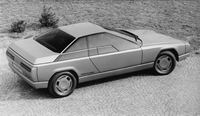Press photo 1983 Alfa Romeo Delfino (Bertone)