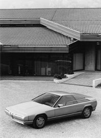 Press photo 1983 Alfa Romeo Delfino (Bertone)
